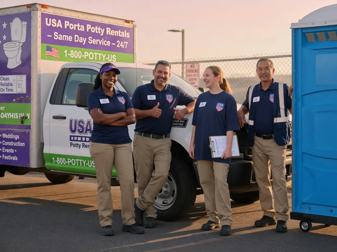 Porta Potty Rental company in Wyoming