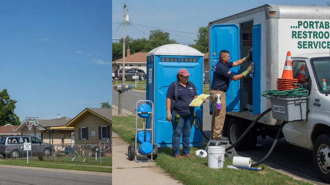 Portable Toilet Rental in Wyoming near me